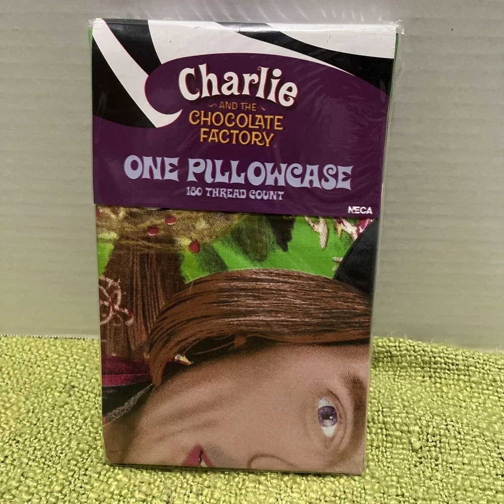 Charlie And The Chocolate Factory Pillowcase‎ , 180 Thread Count